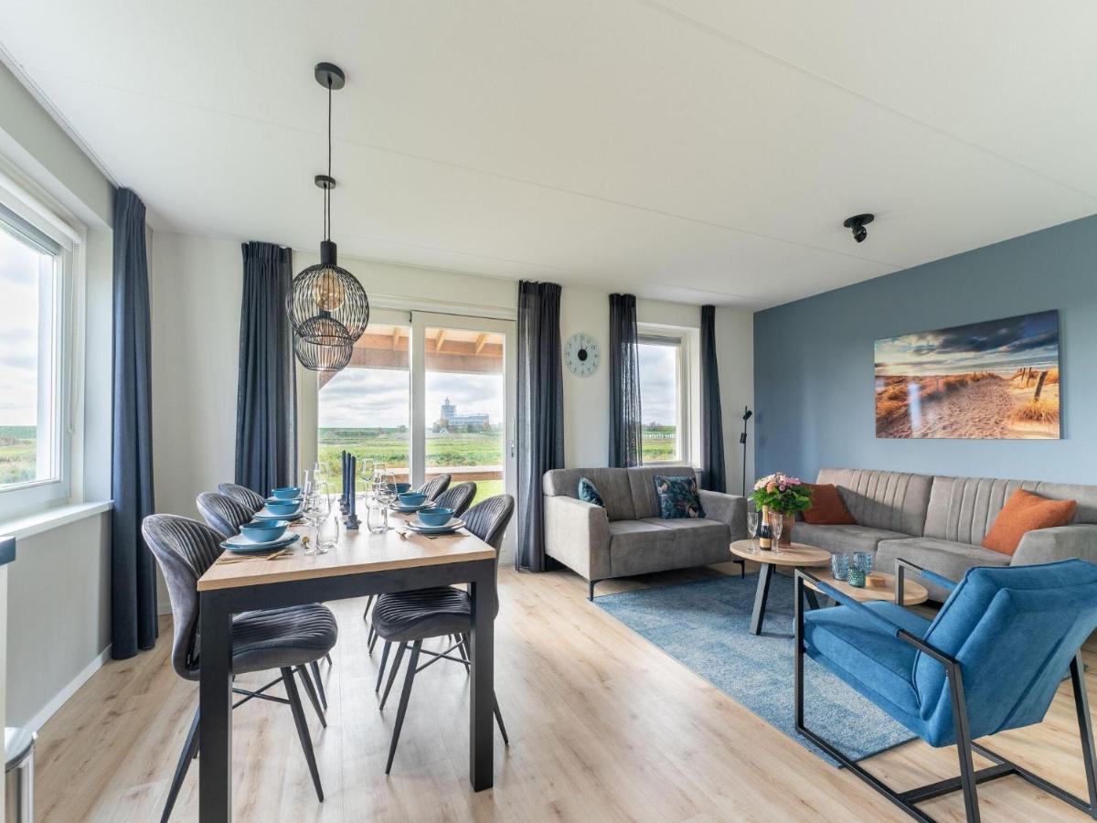 Modern Holiday Home By The Sea With Sauna Scherpenisse Exteriör bild